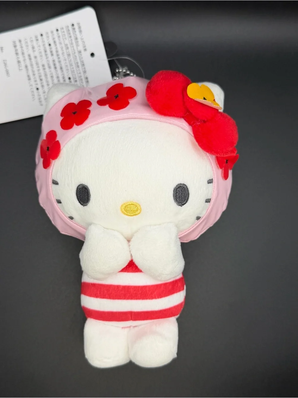 Sanrio X Avail summer series Hello Kitty with swimming outfits plush /keychain